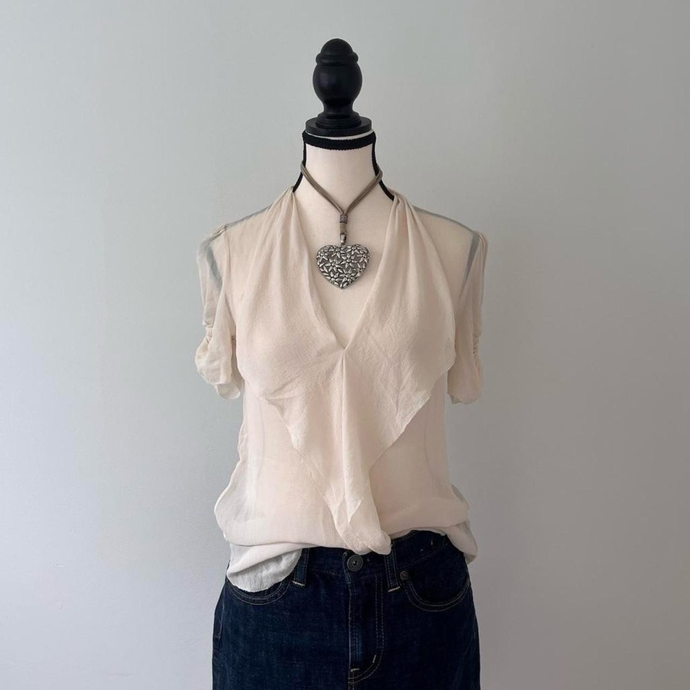 Vintage 100% Silk Aritzia Blouse